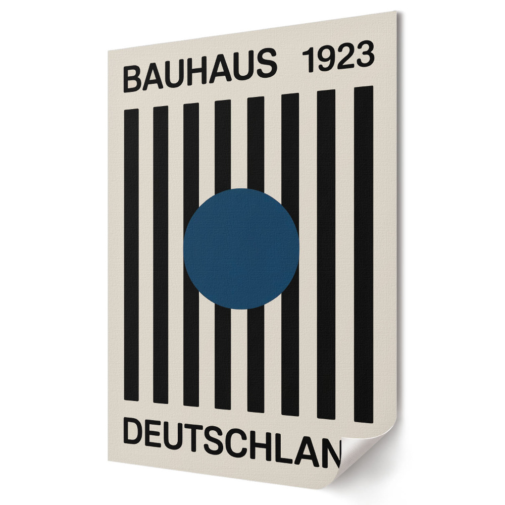 Tisk na plátno Bauhaus 1923: Umění a design v Německu