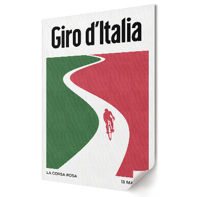 Plakát na zeď Giro d'Italia: Cesta cyklistiky ke slávě