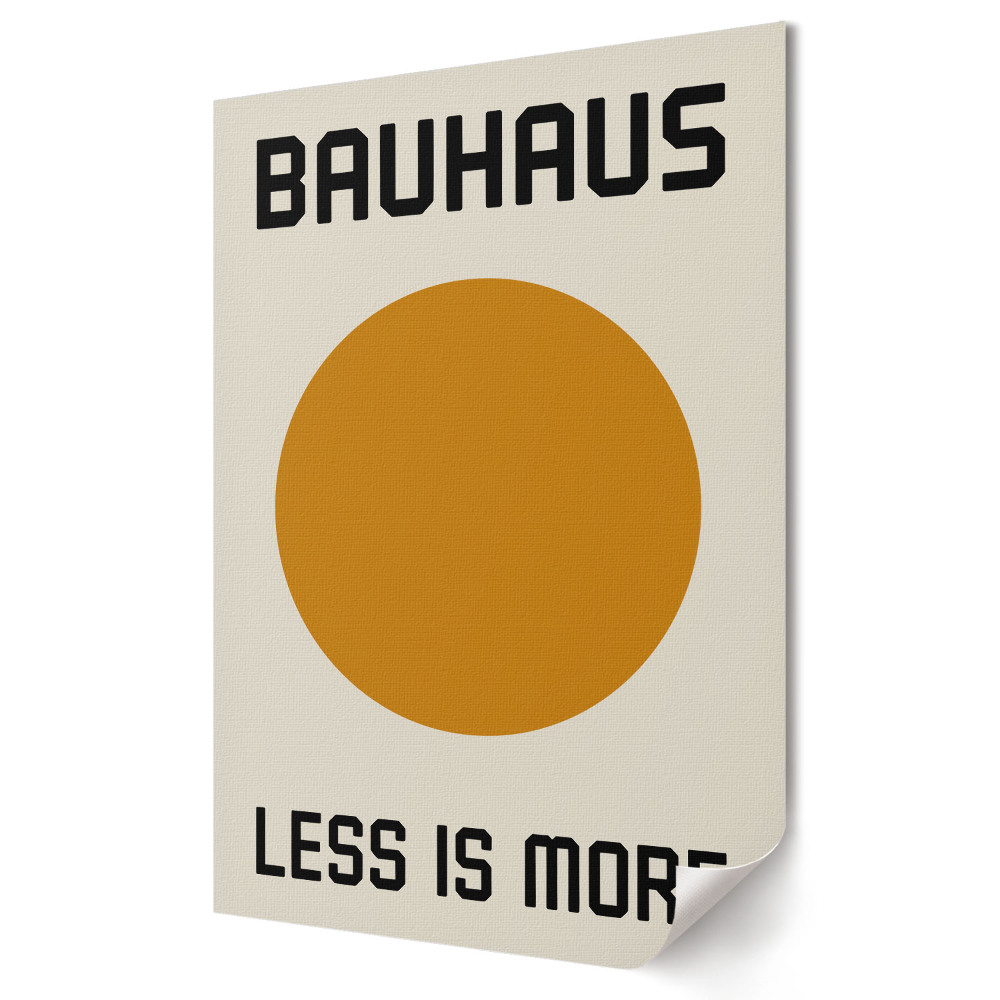 Nástěnná grafika na plátně Minimalismus v Bauhausu