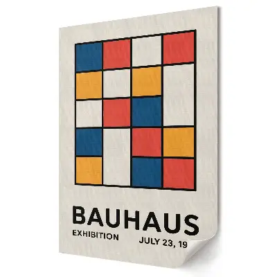 Nástěnný plakát Bauhaus Barvy a tvary v umění