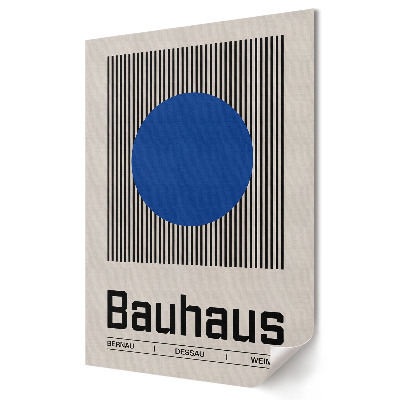 Plakát na zeď Bauhaus: Minimalismus a geometrie v designu