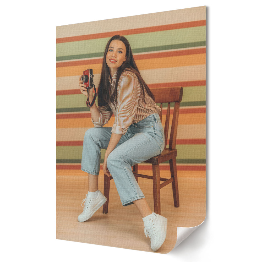 Moderní grafika na plátně Stylové focení s retro nádechem