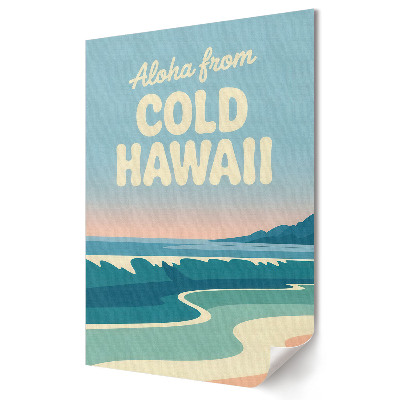 Tisk na plátno Aloha z chladné Havaje