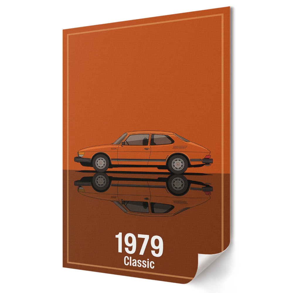 Tisk na plátno Klasický vůz z roku 1979