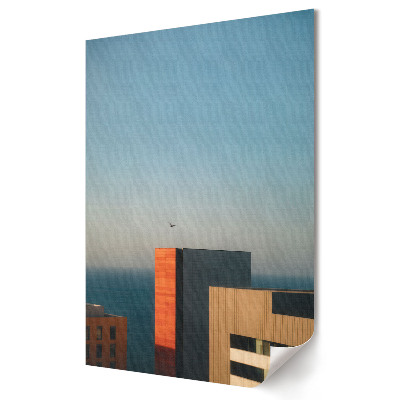 Nástěnná grafika na plátně Moderní architektura u oceánu