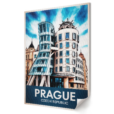 Tisk na plátno Moderní architektura Prahy v barvách