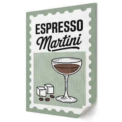 Tisk na plátno Káva v koktejlu Espresso Martini