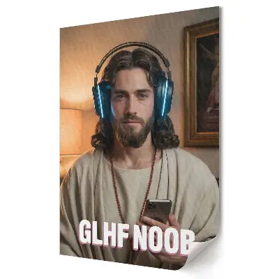 Obraz na plátně Moderní hráč v klasickém stylu