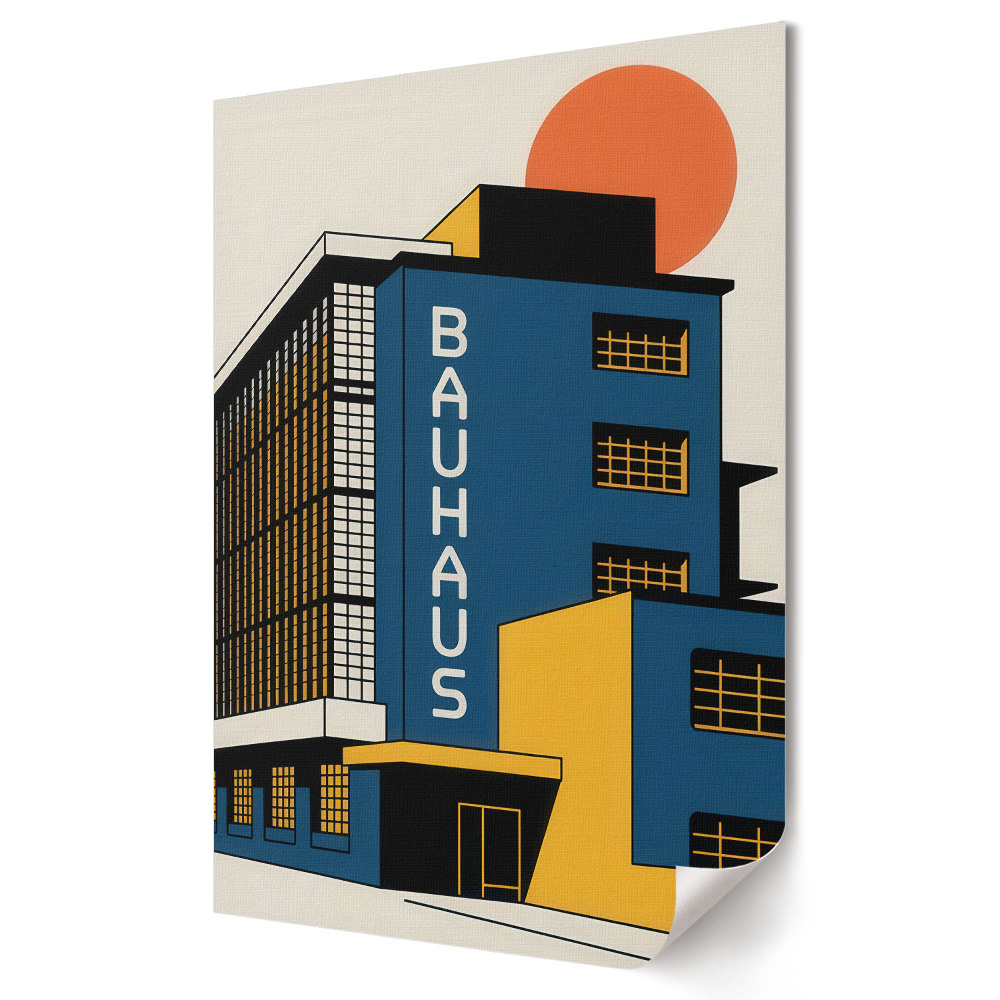 Plakát na zeď Bauhaus: Ikona moderní architektury