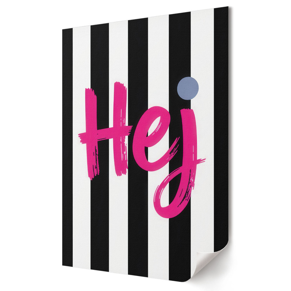 Nástěnná grafika na plátně Barevný styl s módním akcentem