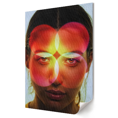 Nástěnná grafika na plátně Barvy emocí v uměleckém portrétu