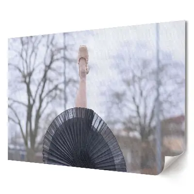 Plakát Baletka s deštníkem z vlastní fotografie