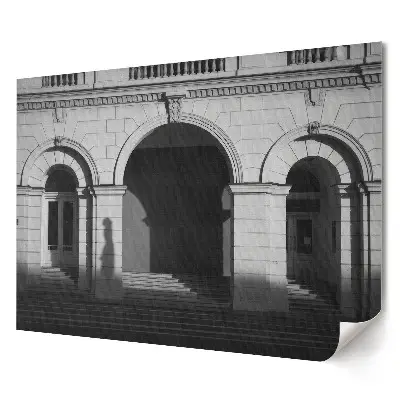 Plakát z vlastní fotografie Stíny v městské architektuře