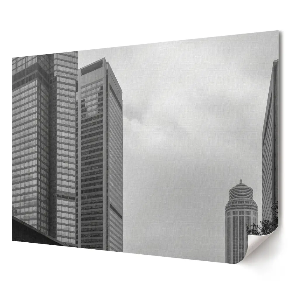 Prémiový nástěnný plakát s motivem moderní architektury v monochromatických tónech