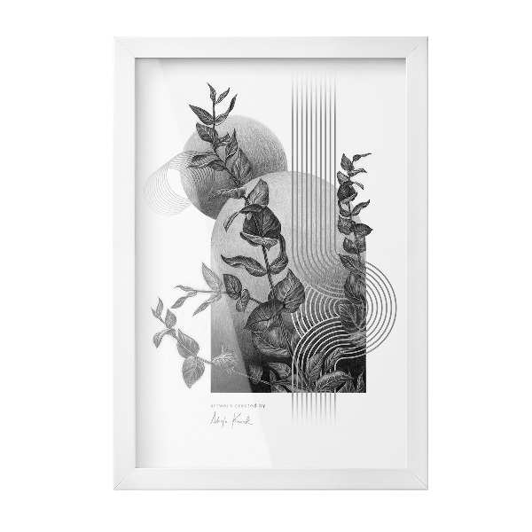 Bílý fotorámeček na zeď 20x30 cm