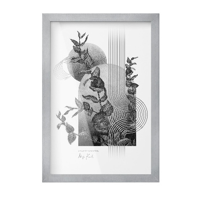 Stříbrný závěsný fotorámeček 20x30 cm