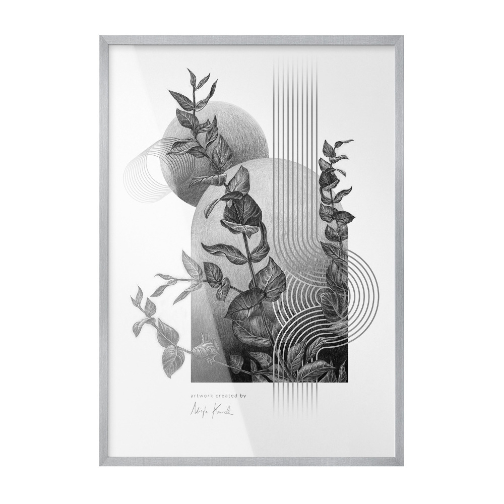 Stříbrný fotorámeček 70x100 cm