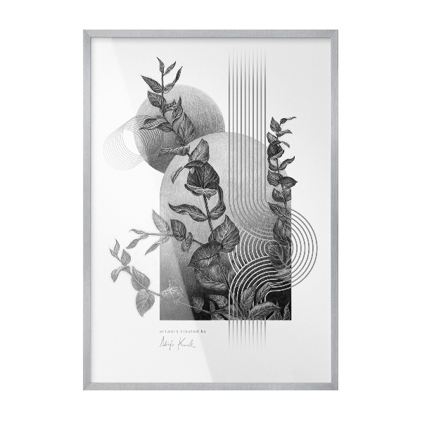 Stříbrný fotorámeček 70x100 cm