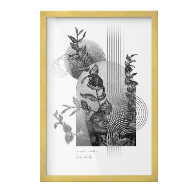 Zlatý designový fotorámeček 40x60 cm