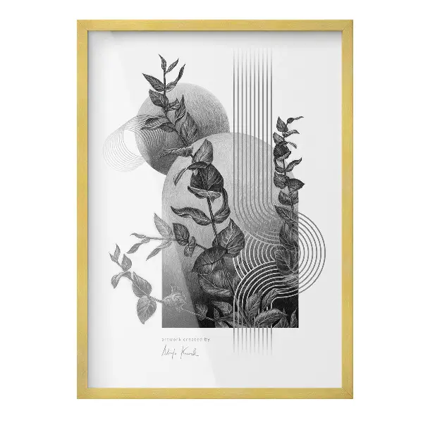 Zlatý fotorámeček 50x70 cm