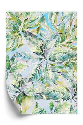 Tapeta Exotický letní vzor