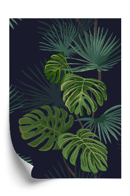 Tapeta Exotické listy