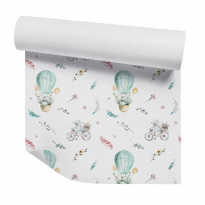 Tapeta Zajíci dekorativní abstrakce