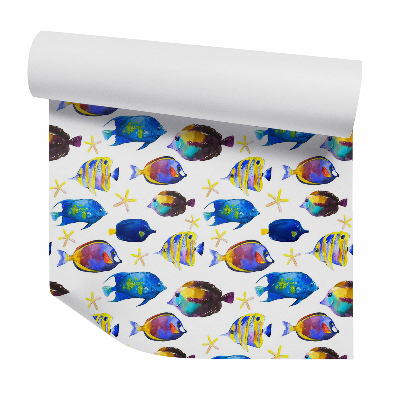 Tapeta Barevné mořské ryby