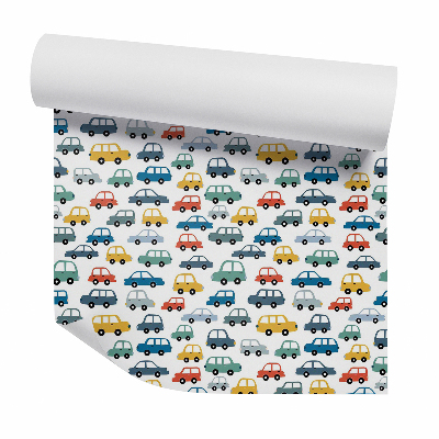 Tapeta Auta barevná dopravní zácpa