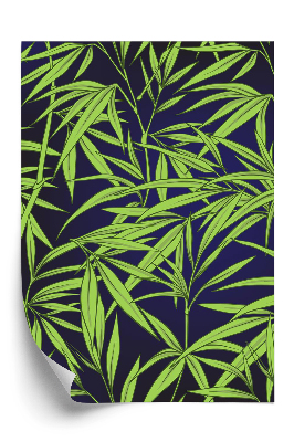Tapeta Vzor bambusových listů