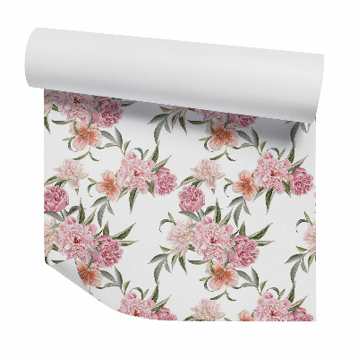 Samolepící tapeta Květiny kvetoucí pivoňky