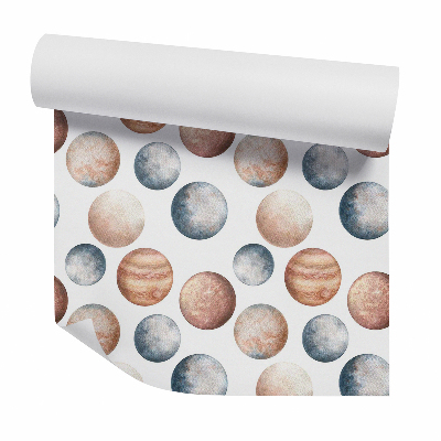 Samolepící tapeta Dekorativní textury planet