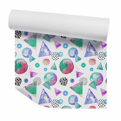 Tapeta na zeď Barevné geometrické obrazce