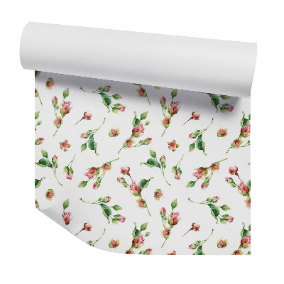 Samolepící tapeta Akvarelové květy tulipánů