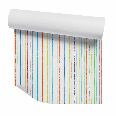 Tapeta na zeď Svislé pruhy v barvě duhy