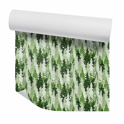 Tapeta na zeď Zimní lesní sníh ráno