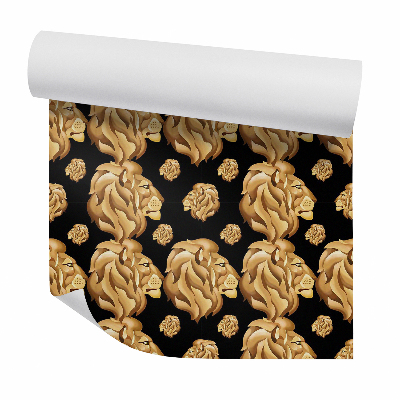 Samolepící tapeta Dekorace hrdých lvů