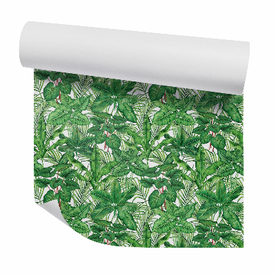 Samolepící tapeta Husté exotické stonkové rostliny