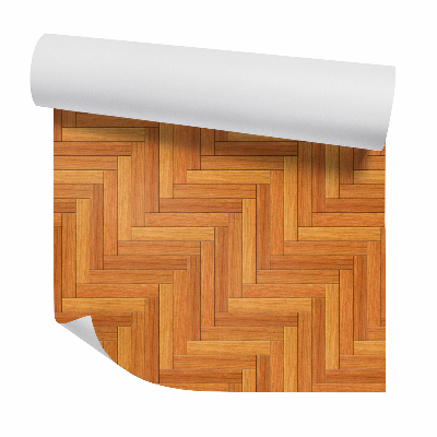 Tapeta na zeď Dřevěné panely světlý dub