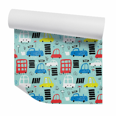 Tapeta Auta barevné pruhy značky