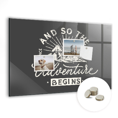 Magnetická tabule Dobrodružství