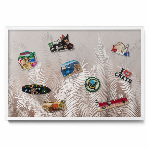 Tabule na magnety Přírodní boho listy