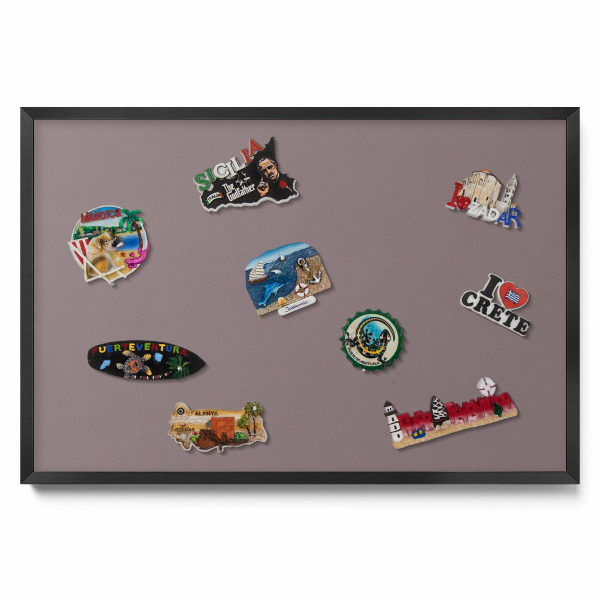 magnetická tabule na magnety Světle hnědá barva