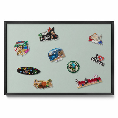 Tabule na magnety z cest Celadonská barva