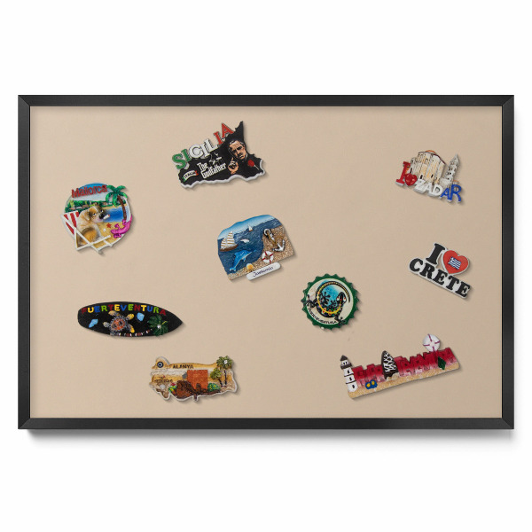 Tabule na magnety na zeď Béžová barva