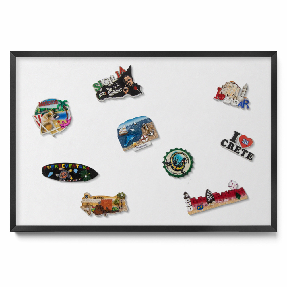 ozdobná tabule na magnety Barva bílá