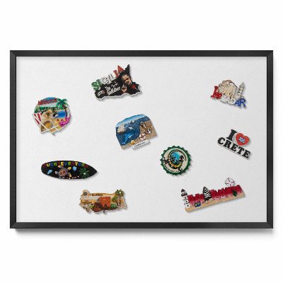 ozdobná tabule na magnety Barva bílá