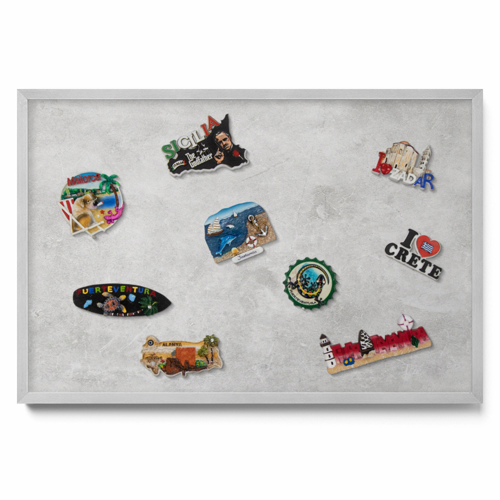 plechová tabule na magnety Betonová zeď textura