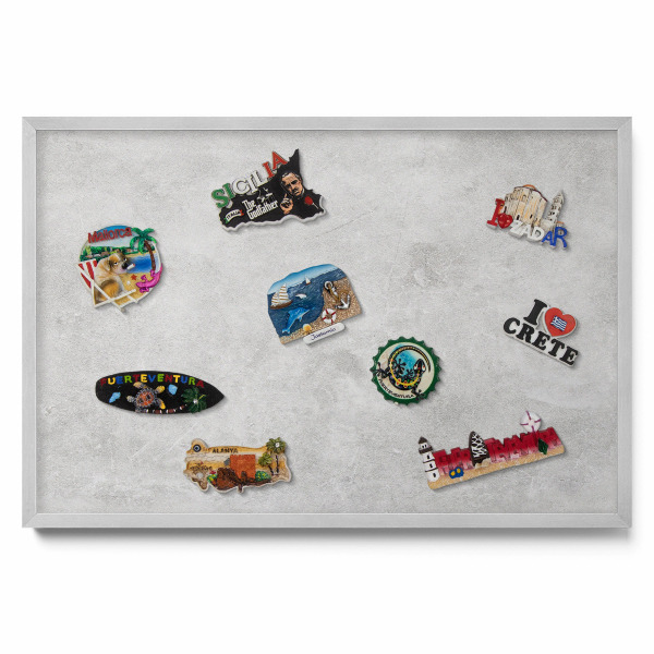 plechová tabule na magnety Betonová zeď textura