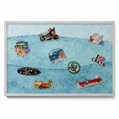 tabule na magnety Akvarel modré vlny